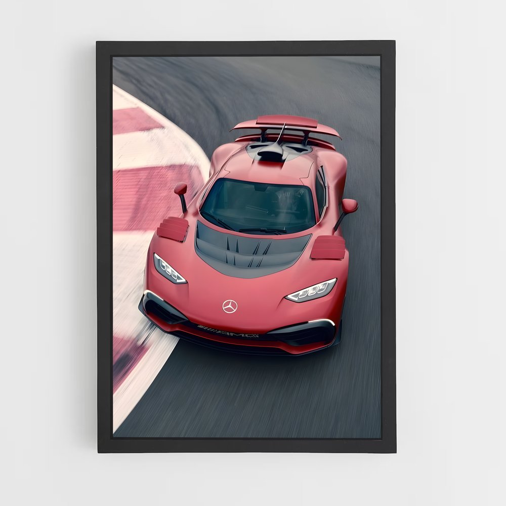Poster Amg One Éblouissant – affiche Mercedes (vue 2)